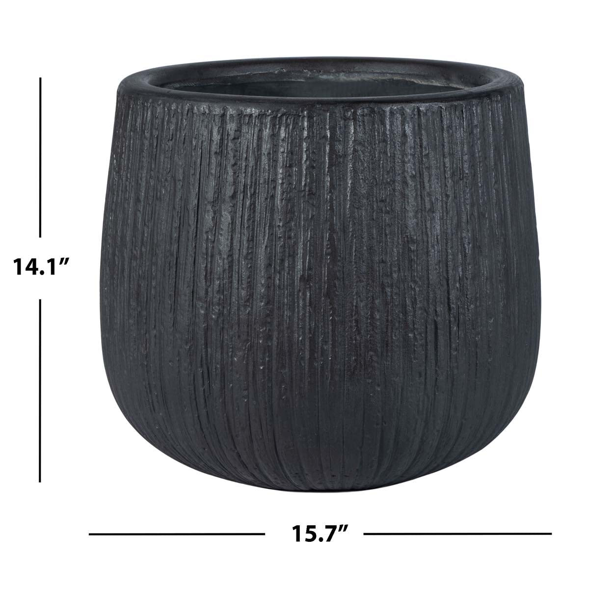 Safavieh Francia Planter, PAT1523 - Black
