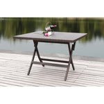 Safavieh Samana Sqaure Folding Table , PAT2002 - Brown