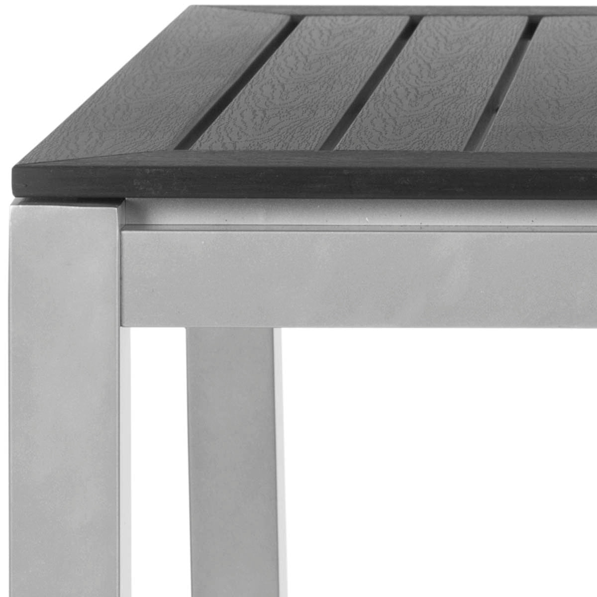 Safavieh Onika Square Dining Table , PAT4007 - Black/Grey