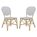 Safavieh Lisbeth French Bistro  Side Chair , PAT4010 - Grey / White