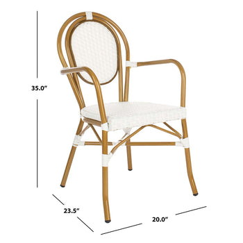 Safavieh Rosen French Bistro Arm Chair , PAT4014