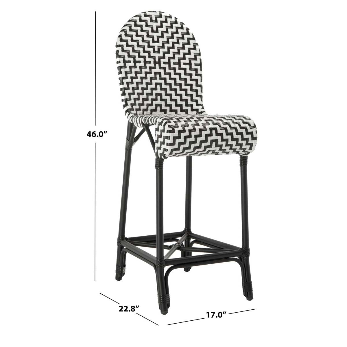 Safavieh Tilden Indoor, PAT4021 - Black/White