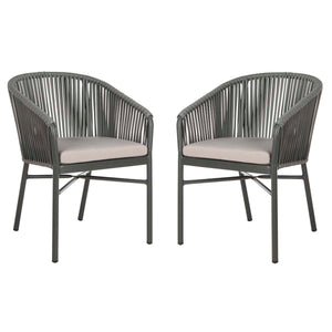 Safavieh Matteo  Stackable Rope Chair (Set of 2), PAT4022