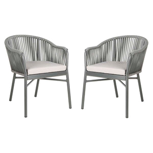 Safavieh Stefano Stackable Rope Chair (Set of 2), PAT4026