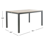Safavieh Beldan Dining Table , PAT4034 - Distressed Taupe