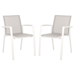 Safavieh Negan Stackable Chair (Set of 2), PAT4035