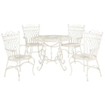 Safavieh Thessaly 5 Piece Set , PAT5003 - Antique White