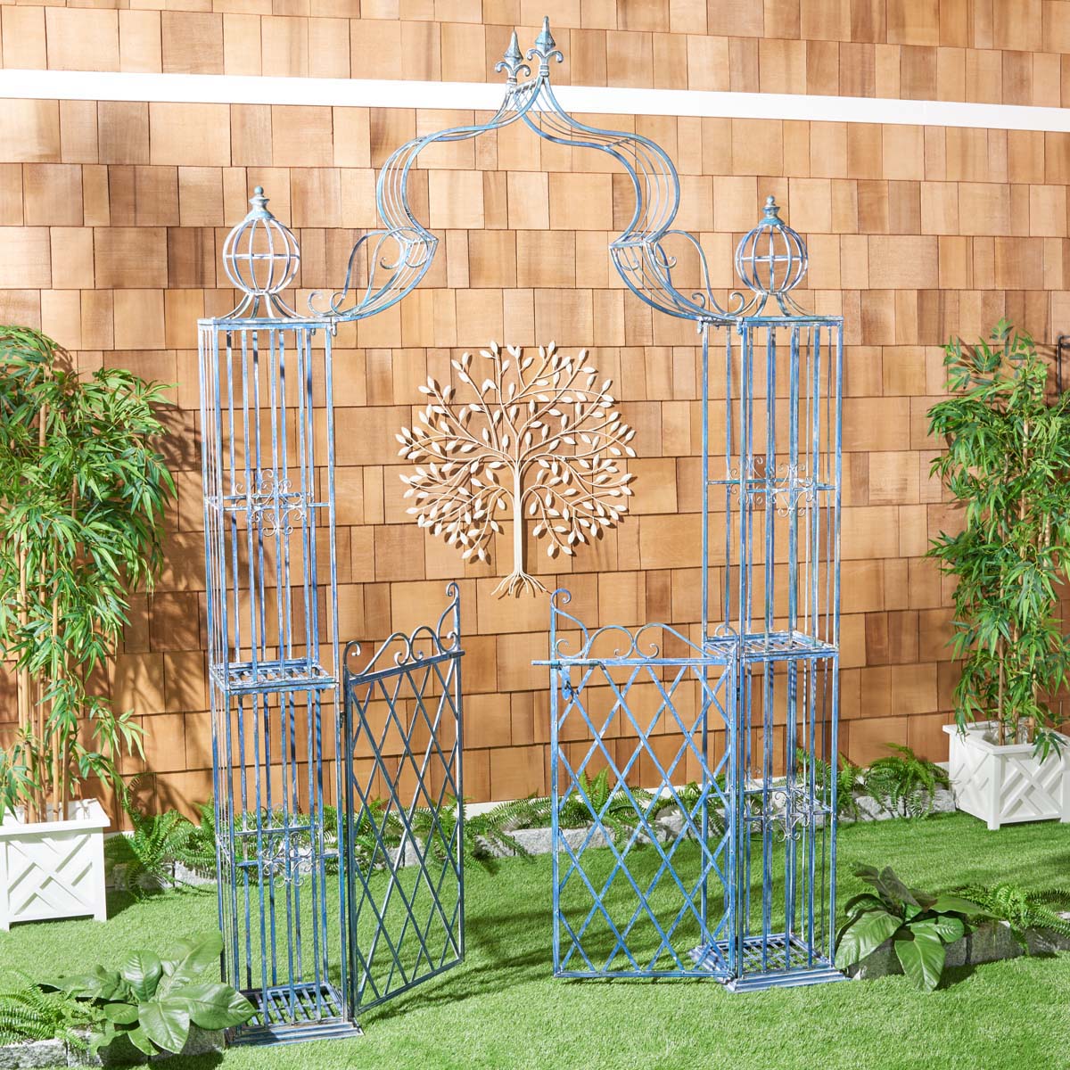 Safavieh Beatrix Arbor , PAT5012 - Mossy Blue