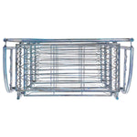 Safavieh Amaris Wrought Iron 4 Tier Outdoor Bakers Rack , PAT5014 - Mossy Blue