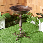 Safavieh Orian Bird Bath , PAT5023 - Rustic Brown