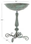 Safavieh Orian Bird Bath , PAT5023 - Antique Green