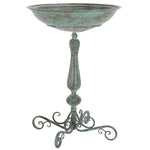Safavieh Orian Bird Bath , PAT5023 - Antique Green