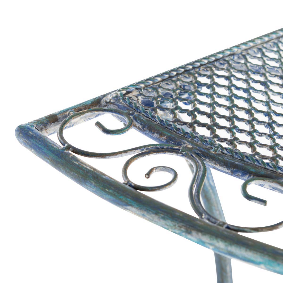 Safavieh Genson End Table , PAT5027 - Antique Blue