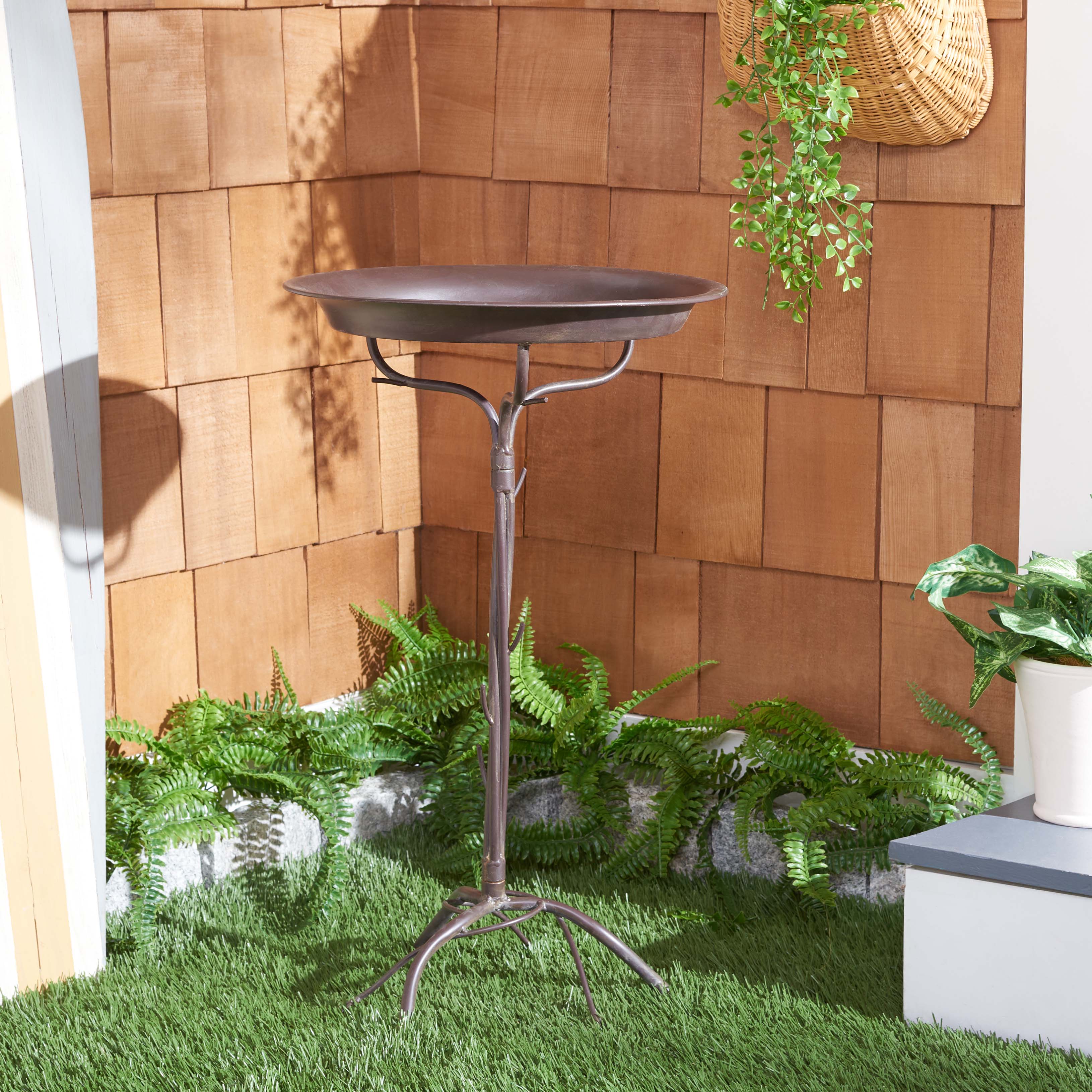 Safavieh Nigel Bird Bath , PAT5032 - Rustic Brown
