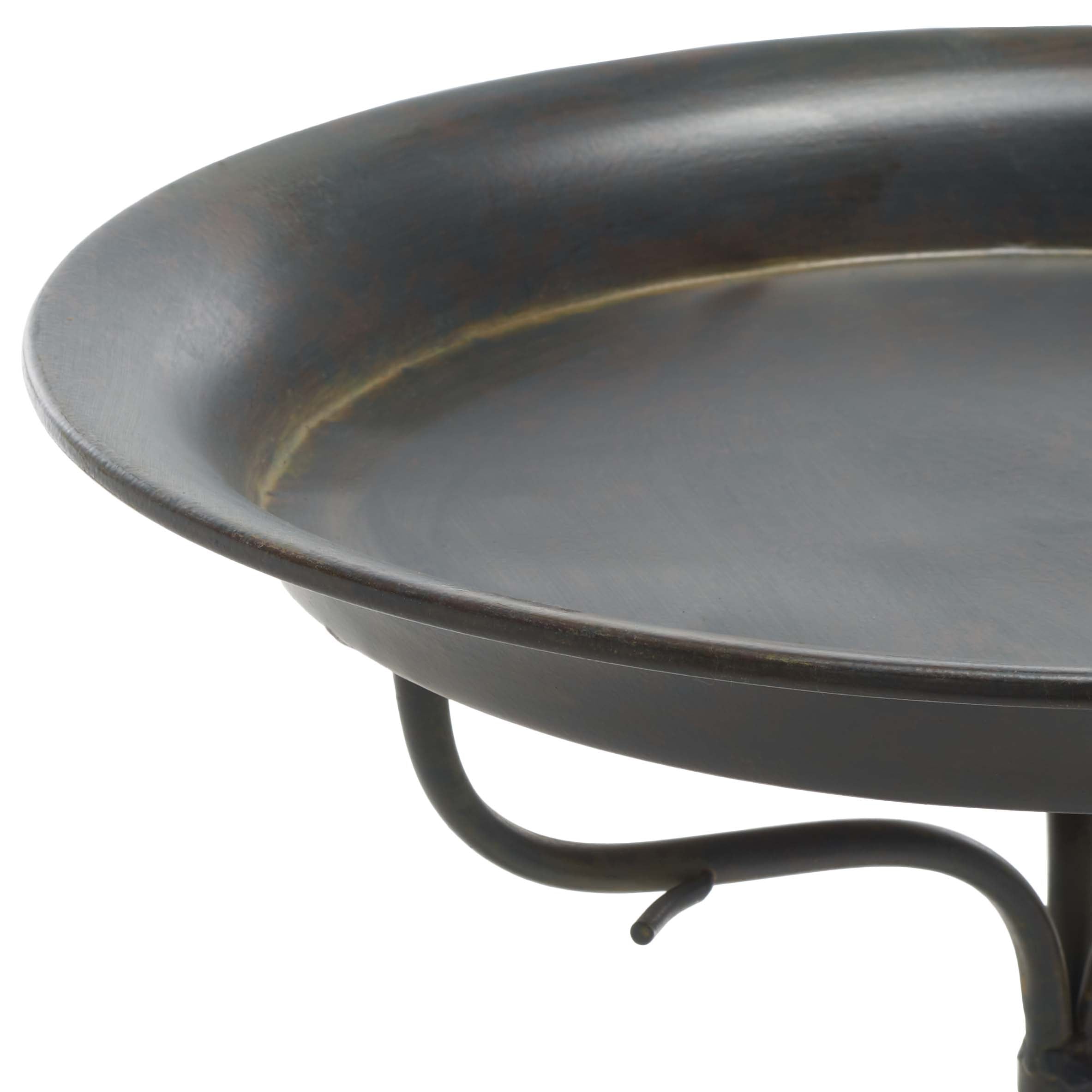 Safavieh Nigel Bird Bath , PAT5032 - Anitique Black