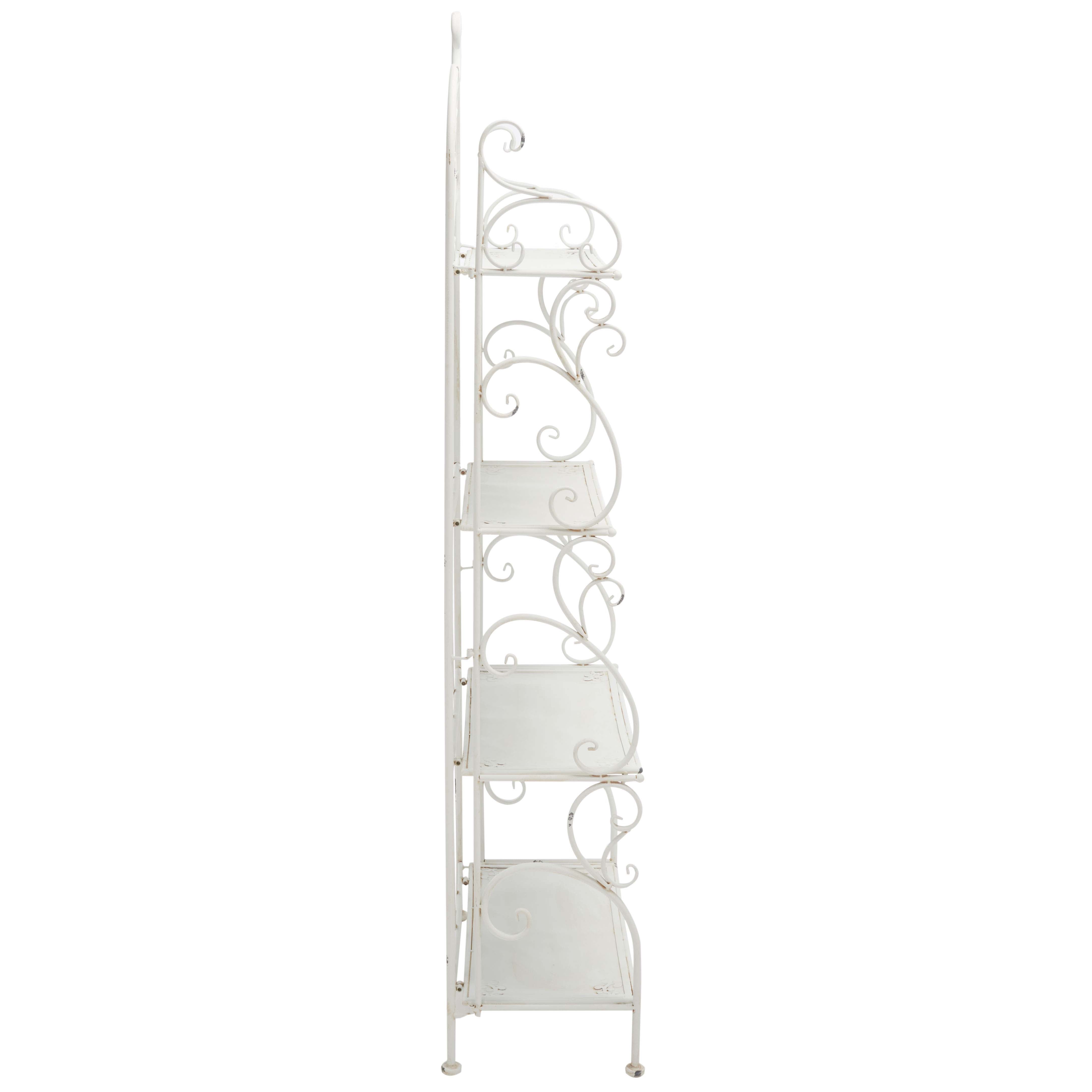 Safavieh Tyrique 4 Tier Shelf Unit , PAT5033 - Antique White