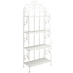 Safavieh Tyrique 4 Tier Shelf Unit , PAT5033 - Antique White