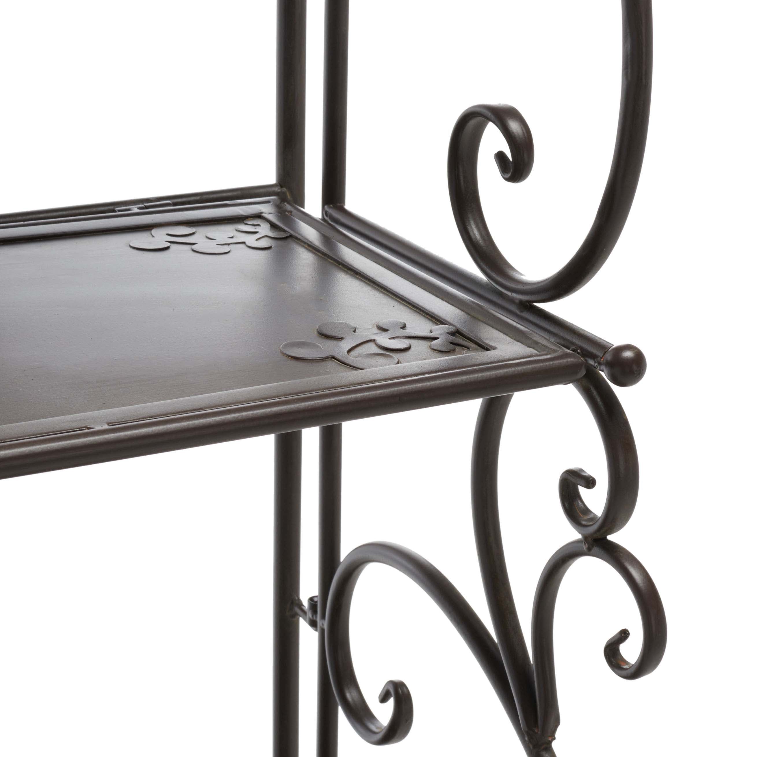 Safavieh Tyrique 4 Tier Shelf Unit , PAT5033 - Rustic Brown