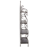 Safavieh Tyrique 4 Tier Shelf Unit , PAT5033 - Rustic Brown