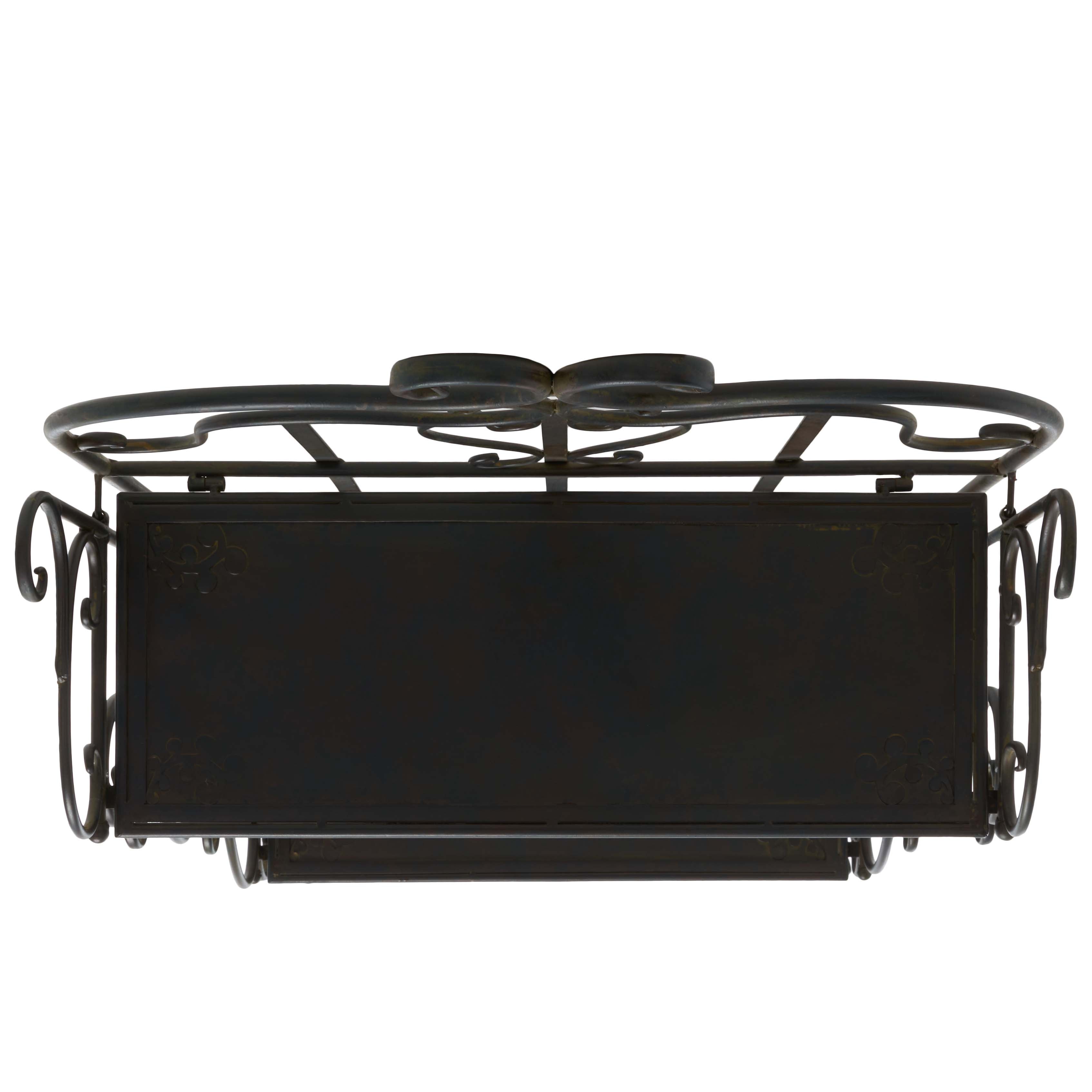 Safavieh Tyrique 4 Tier Shelf Unit , PAT5033 - Antique Black