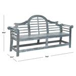 Safavieh Khara Bench , PAT6705 - Ash Grey