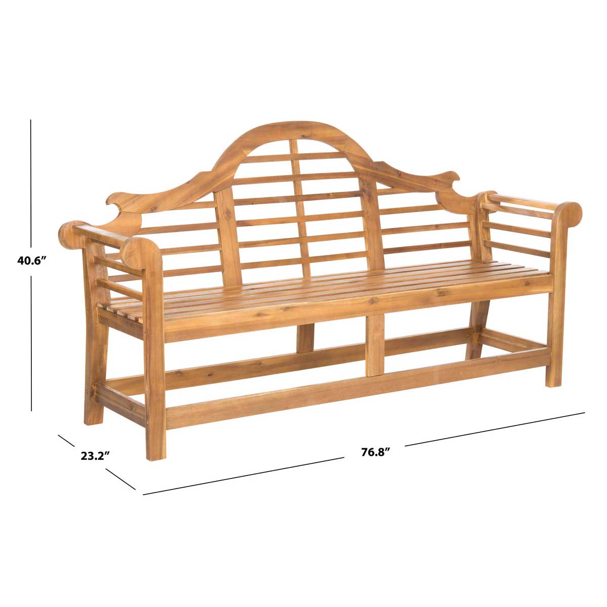 Safavieh Khara Bench , PAT6705 - Natural
