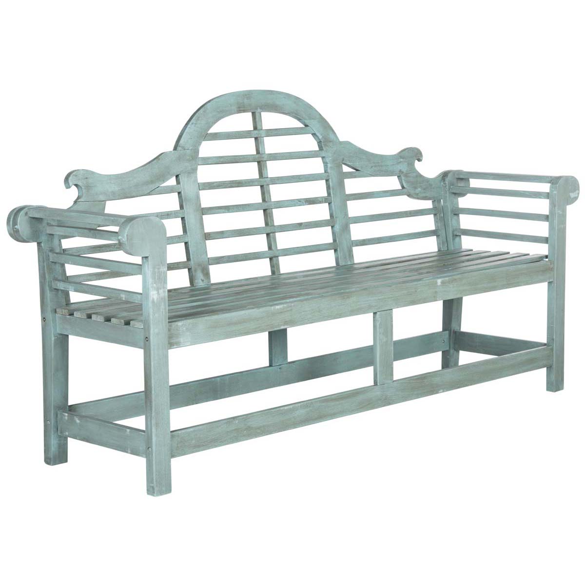 Safavieh Khara Bench , PAT6705 - Beach House Blue