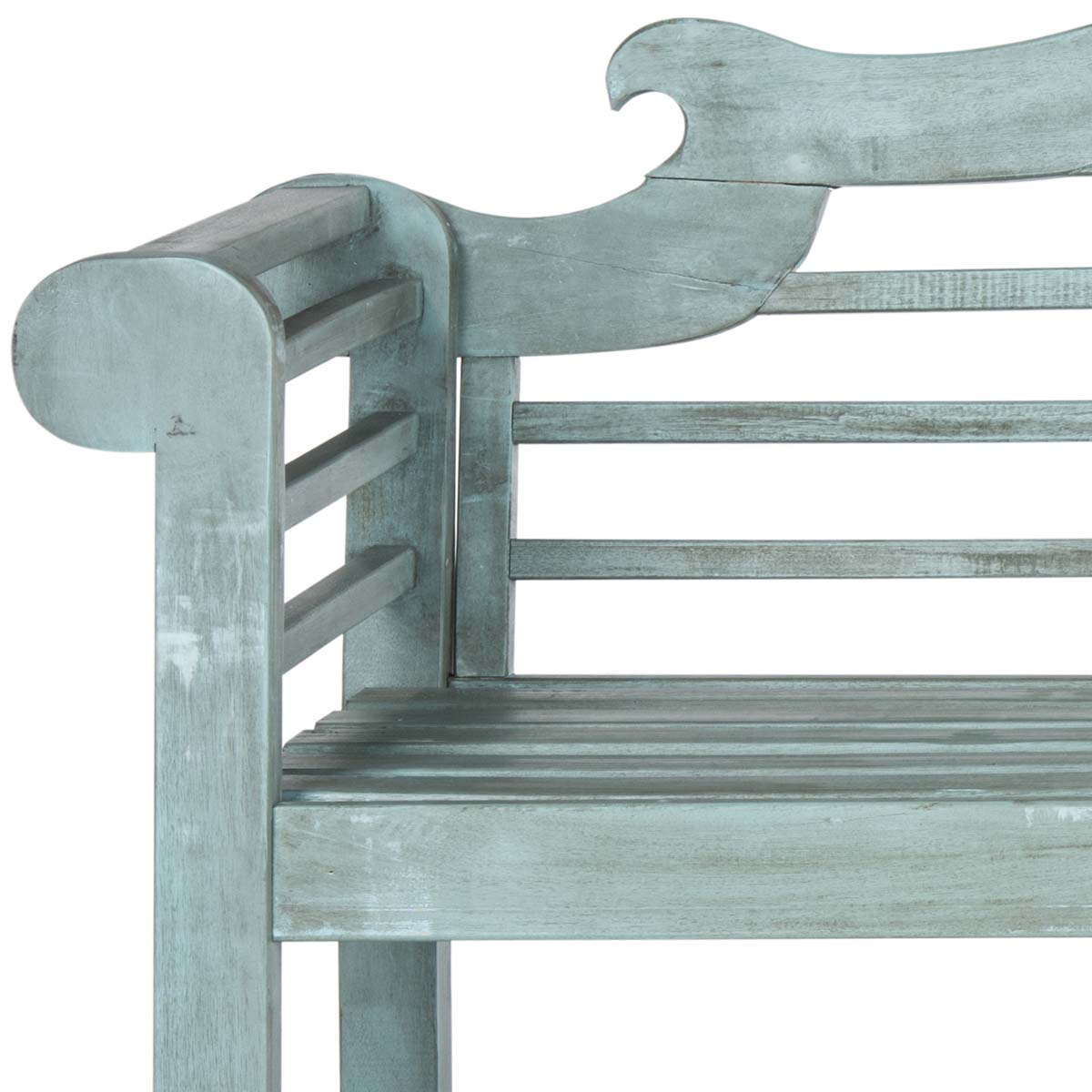Safavieh Khara Bench , PAT6705 - Beach House Blue