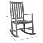 Safavieh Barstow Rocking Chair , PAT6707 - Ash Grey