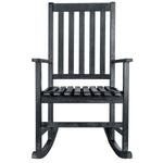 Safavieh Barstow Rocking Chair , PAT6707 - Dark Slate Grey