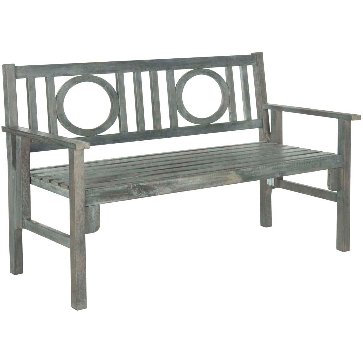 Safavieh Piedmont Folding Bench , PAT6714 - Ash Grey