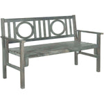 Safavieh Piedmont Folding Bench , PAT6714 - Ash Grey