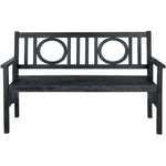 Safavieh Piedmont Folding Bench , PAT6714 - Dark Slate Grey