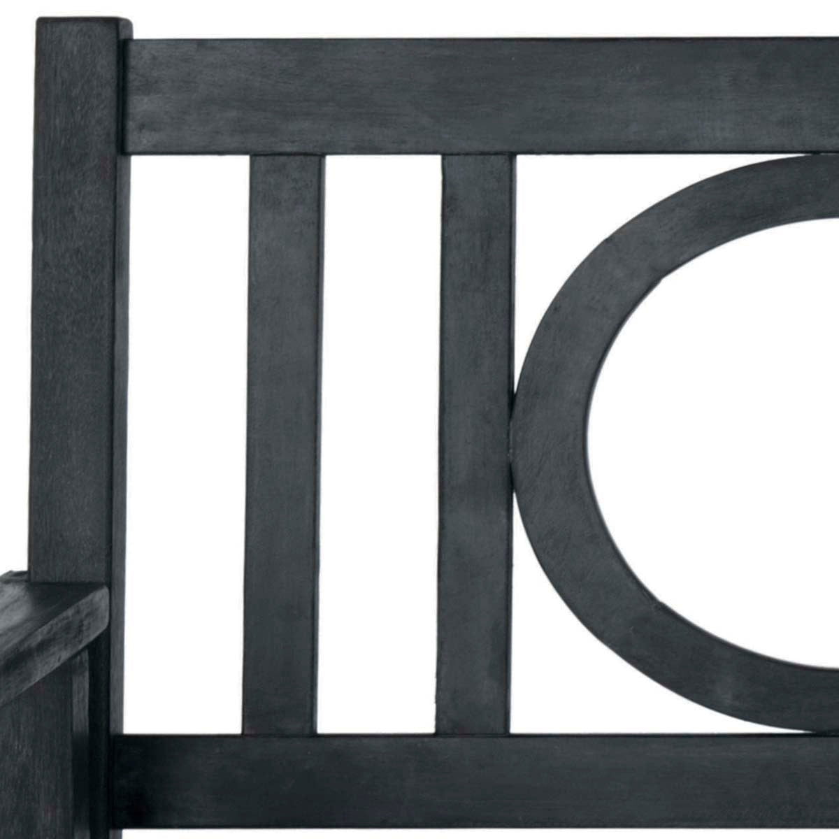 Safavieh Piedmont Folding Bench , PAT6714 - Dark Slate Grey