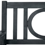 Safavieh Piedmont Folding Bench , PAT6714 - Dark Slate Grey