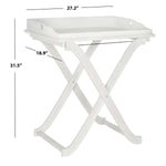 Safavieh Covina Tray Table , PAT6716 - Antique White