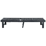 Safavieh Inglewood Chaise Lounge Chair , PAT6723 - Dark Slate Gray / Beige