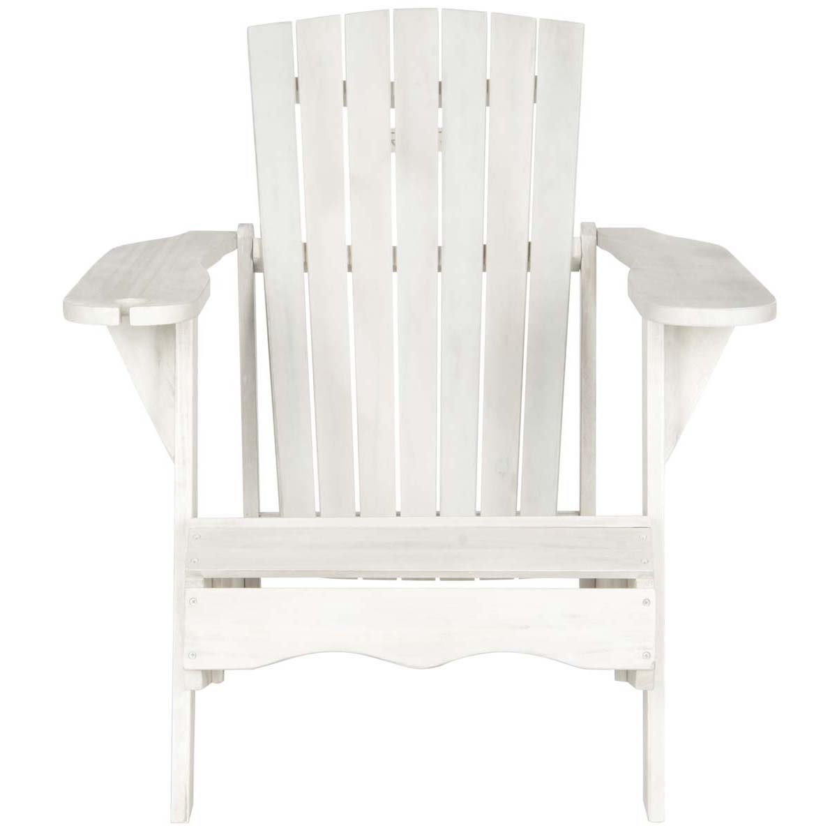 Safavieh Vista Wine Glass Holder Adirondack Chair , PAT6727 - Antique White