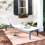 Safavieh Montclair Sunlounger , PAT6731 - Dark Slate Grey/Beige