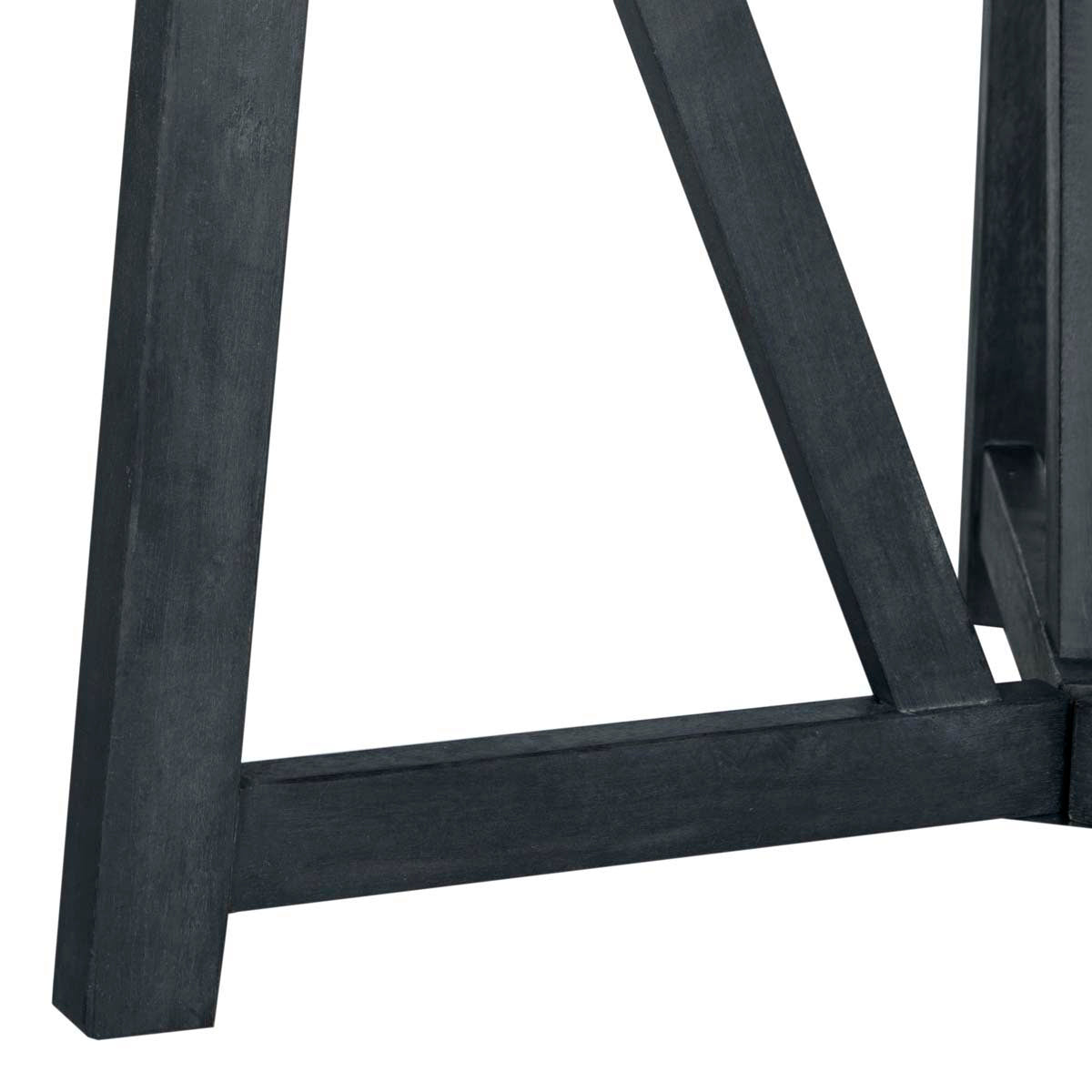 Safavieh Cloverdale Round Table , PAT6733 - Dark Slate Gray / Beige