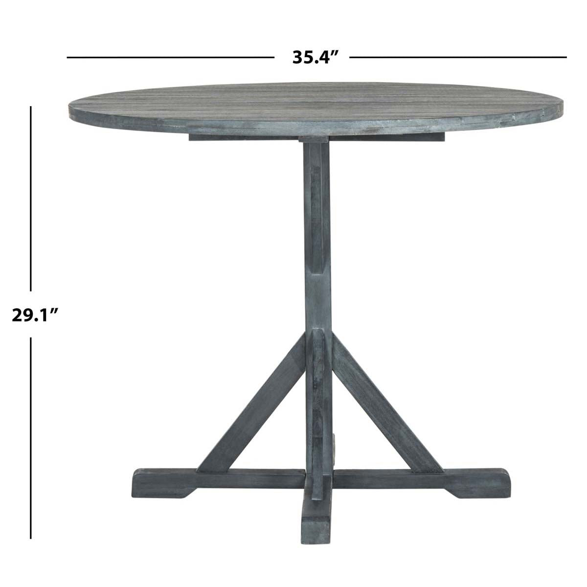 Safavieh Arcata Round Table , PAT6735 - Ash Grey