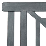 Safavieh Del Mar 3 Seat Bench , PAT6737 - Ash Grey/Beige