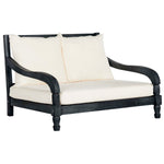 Safavieh Pomona Lounger , PAT6740 - Dark Slate Grey/Beige