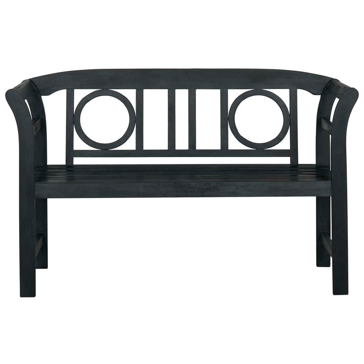 Safavieh Moorpark 2 Seat Bench , PAT6743 - Dark Slate Grey