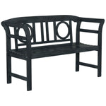 Safavieh Moorpark 2 Seat Bench , PAT6743 - Dark Slate Grey