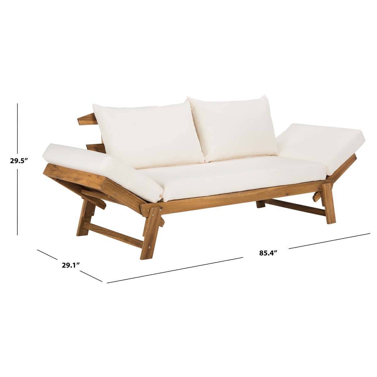Safavieh Tandra Modern Contemporary Daybed , PAT6745 - Natural/Beige