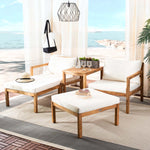 Safavieh Pratia 5Pc Outdoor Set , PAT6759 - Natural/Beige