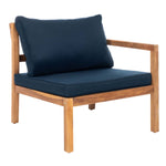 Safavieh Pratia 5Pc Outdoor Set , PAT6759 - Natural/Navy