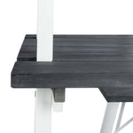 Safavieh Willamy 3 Pc Dining Set , PAT6761 - Ash Grey/White