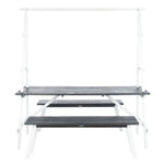 Safavieh Willamy 3 Pc Dining Set , PAT6761 - Ash Grey/White